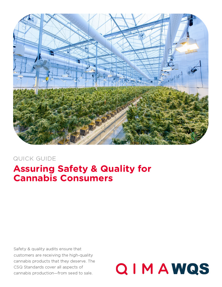 Safety & quality audits ensure that customers are receiving the high-quality cannabis products that they deserve. The CSQ Standards cover all aspects of cannabis production—from seed to sale.