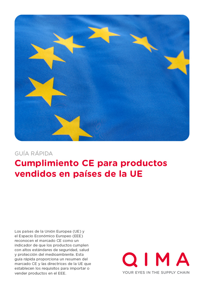 Cumplimiento CE para productos vendidos en países de la UE