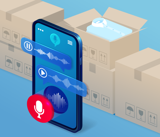 Using voice command to boost quality control